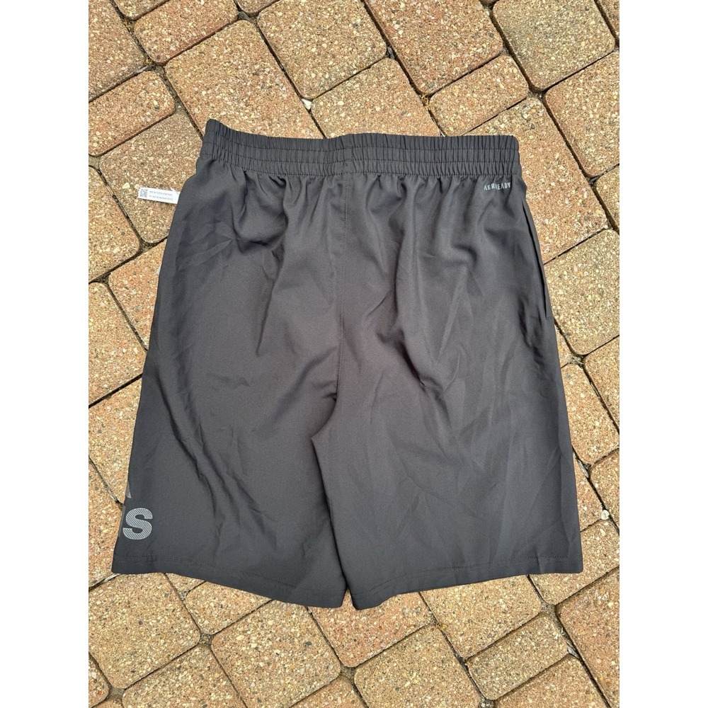 Adidas Big Boys Aeroready Elastic Waistband Woven Shorts School Sport XL NWT - Picture 5 of 5